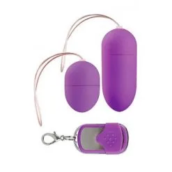 Sexleksakerbutiken 10 Speed Remote Double Egg - Lila