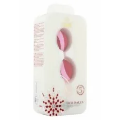 Sexleksakerbutiken AMOR GYM BALLS DUO RASPBERRY/PINK