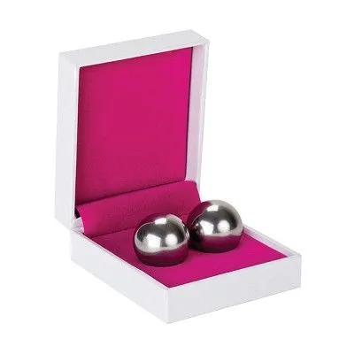 Sexleksakerbutiken Ben Wa Knipkulor Heavy Weight Silver