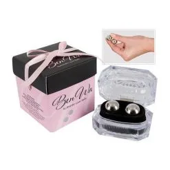 Sexleksakerbutiken Ben Wa Knipkulor Silver