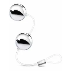 Sexleksakerbutiken B Yours: Bonne Beads, Weighted Kegel Balls, Silver
