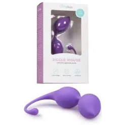 Sexleksakerbutiken Curved Kegel Balls Purple