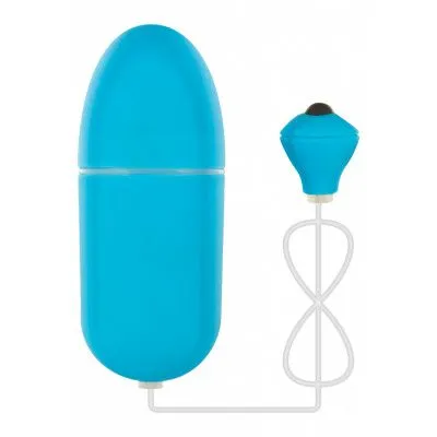 Sexleksakerbutiken FUNKY EGG ON A WIRE BLUE