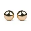 Sexleksakerbutiken Gold Ben Wa Balls - 25mm - Guldfärgade Knipkulor 129gr / Set