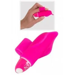 Sexleksakerbutiken Dolfinger Rosa Fingervibrator