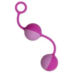 Sexleksakerbutiken Little Frisky: Silicone Love Balls, Rosa
