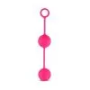 Sexleksakerbutiken Love Balls With Counterweight - Pink