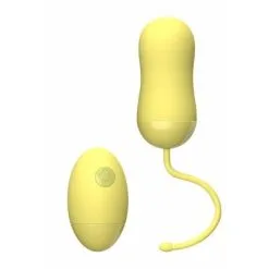Sexleksakerbutiken LULU WIRELESS REMOTE EGG YELLOW