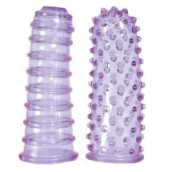 Sexleksakerbutiken Lustfingers Soft + Bumpy Purple