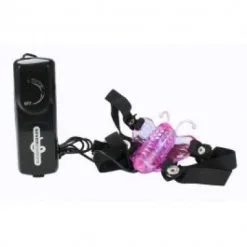 Sexleksakerbutiken Seven Creations Micro Butterfly Multispeed Vibrator - Rosa