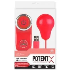 Sexleksakerbutiken Potent X Red Vibrating Egg