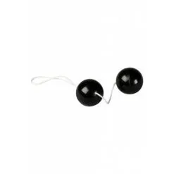 Sexleksakerbutiken Pvc Duotone Balls Black
