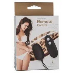 Sexleksakerbutiken REMOTE CONTROL EGG 7F BLACK