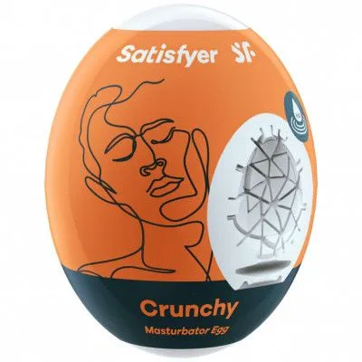 Sexleksakerbutiken Satisfyer Masturbator Egg Crunchy