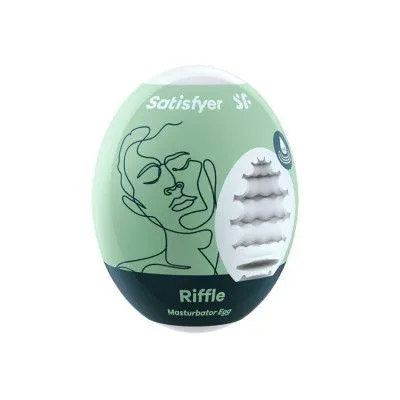 Sexleksakerbutiken Satisfyer Masturbator Egg- Riffle