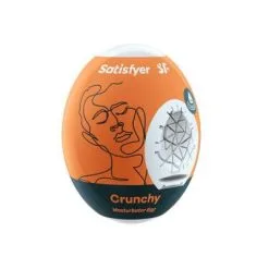 Sexleksakerbutiken Satisfyer Masturbator Egg- Single Crunchy