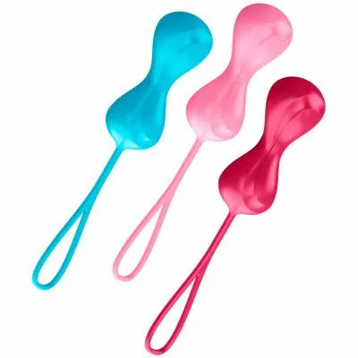 Sexleksakerbutiken Satisfyer Power Balls Knipkulor 3 St - Blandade Färger