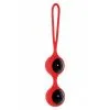 Sexleksakerbutiken SCARLET DUO BALLS BLACK/RED