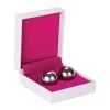 Sexleksakerbutiken Shots Toys: Ben Wa Balls, Medium Weight, Silver