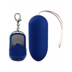 Sexleksakerbutiken Shots Toys: Wireless Vibrating Egg, Stor, Blå