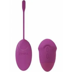 Sexleksakerbutiken Svara: Zirra, Vibrating Egg With Remote, Lila