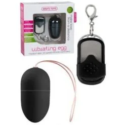 Sexleksakerbutiken Vibrating Wireless Egg Medium Black
