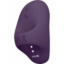 Sexleksakerbutiken Vive: Hana, Pulse-Wave Clitoral Finger Vibrator, Lila