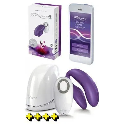 Sexleksakerbutiken We-Vibe 4 Plus - Purple
