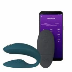 Sexleksakerbutiken We-Vibe Sync 2 Appstyrd Parvibrator - Grön