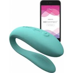 Sexleksakerbutiken We-Vibe: Sync Lite, Turkos