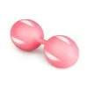 Sexleksakerbutiken Wiggle Duo Kegel Ball - Pink/White